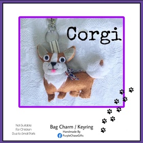 Corgi Keyring
